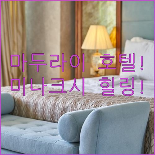 마두라이 호텔 추천 미나크시 사원 접근성부터 수영장 힐링까지